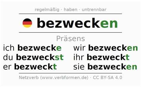 bezwecken|bezwecken in English